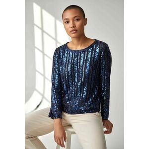THREE FLAGGS | Vintage Sequin/Beaded Blouse